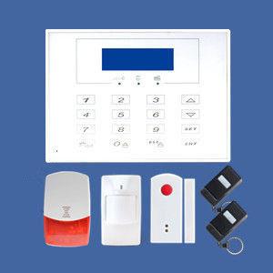 Wholesale GSM/PSTN Dual network wireless home alarms in LCD screen supporting CID from china suppliers