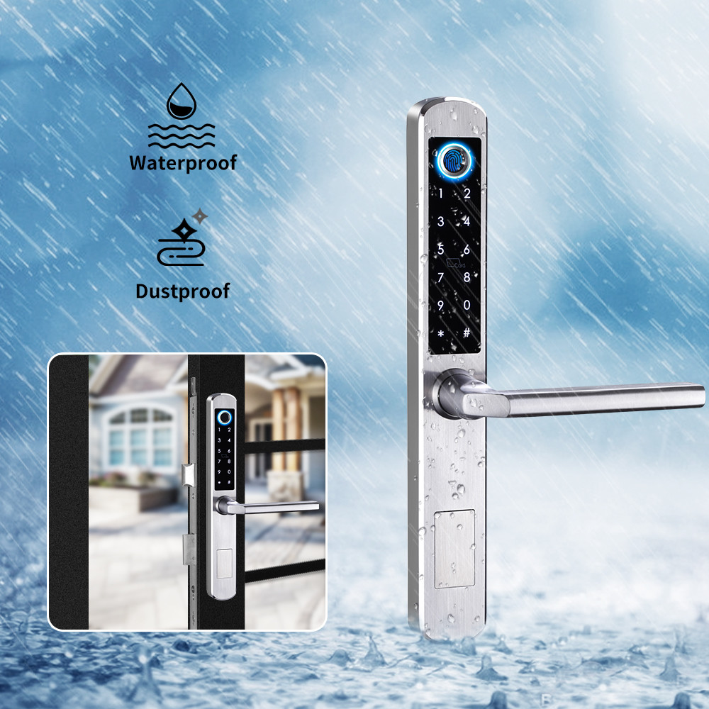 Compatible Digital Front Door Lock OEM 20mm Outdoor Smart Lock