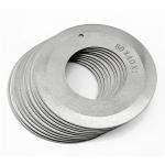 80X40X1mm HSS Industrial Round Knife Blade For Cutting Leather