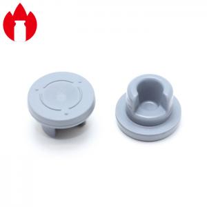 China 20mm 20-D1 Gray Medical Butyl Rubber Stopper With PTFE on sale