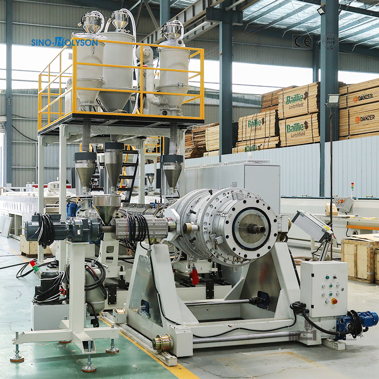 ABC 3 Layers HDPE/PP Pipe Making Machine For HDPE Water Supply Pipe 110-350mm