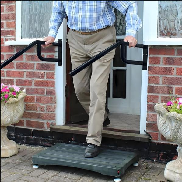 Quality Slim Wall Mounted Stair Railing - High Weight Capacity Aluminum Alloy for sale