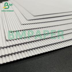 China Stable Wide Applicability Two Layers Of White F Flute Paper 1mm For Cosmetic for sale