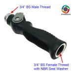 Aluminum Soft Rain Water Spray Lance With Thumb Control