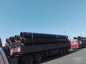 Wholesale Spiral LSAW Steel Pipe Length Customized For Piling Project from china suppliers