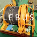 LBS Grooved Drum Windlass Winch With Depth Indicator