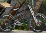 26er Downhill Mountain Bike Frame Aluminum Alloy Disc Brake 3600 Grams