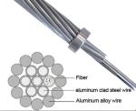 OPGW-36B1-105 ITU-T G.652 Fibers Optical Fiber Ground Wire
