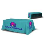 Rectangle Tablecloths For Trade Show Booths Full Color Printing Non Fade Ink