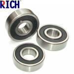 Nylon Auto Parts Bearings Silver 6010 Ball Bearing With One Side Seal Ring