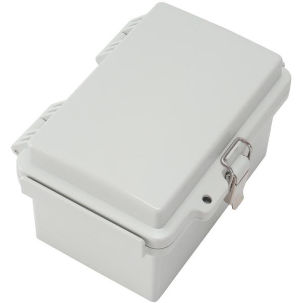 150x100x90mm Hinged Cover Electrical Enclosures with Stainless Steel Latch