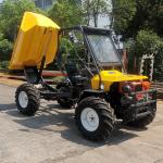 Hydraulic Mini Agriculture Tractor 14hp Engine Power Tractor For Palm Oil