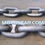 Anchor Chain For Ship Hot Dip Galvanized Marine Anchor Chain Mooring Anchor
