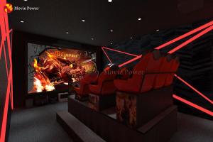 Wholesale Safety Hydraulical Control 3 DOF 7D Movie Theater Cinema Equipment With Simulator from china suppliers