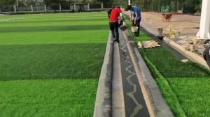 Wholesale 10mm High density non infill turf football garden carpet grass indoor ground synthetic turf from china suppliers