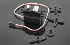 Wholesale Intelligent Remote Control Car Parts 360 Degree Rotation Servo Vehicle Robot With DC Gear Motor from china suppliers