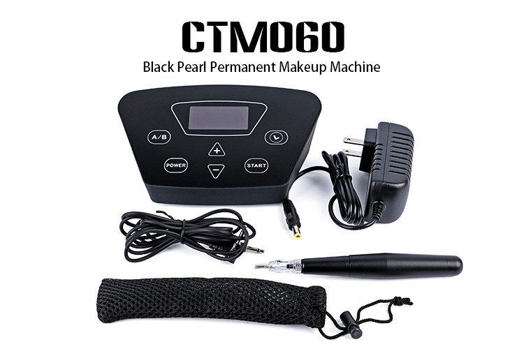 Lushcolor Low Noise Black Pearl Permanent Makeup Machine For Beginner / Trainer
