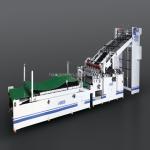 Middle Speed Auto Flute Laminator Full Automatic Flute Laminating Machine