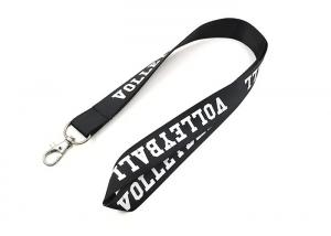 Wholesale Black Nylon Material Custom Business Lanyards With Full Color Printing from china suppliers