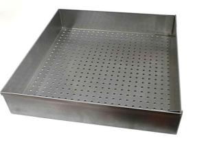 Wholesale Reusable Bbq Serving Rectangular 304 Stainless Steel Wire Mesh Trays from china suppliers