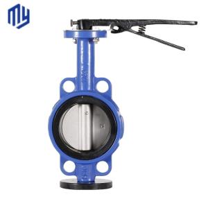 Wholesale Support After-sales service 3inch Ductile Iron/Cast Iron Wafer Type Butterfly Valve from china suppliers