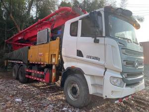 China Sany 62m 49M 56M Used Concrete Pump Truck With Large Working Range For Construction Sites on sale
