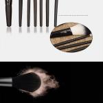 OEM / ODM 10 PCS Diamond Crystal Full Makeup Brush Set Skin Friendly Feeling