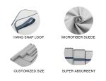 Wholesale Camping Towels Super Absorbent Fast Drying Microfiber Suede Towel