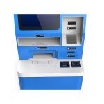 Hotel Smart Self Payment Kiosk 21 Inch Desktop Hotel Self Check In Machine