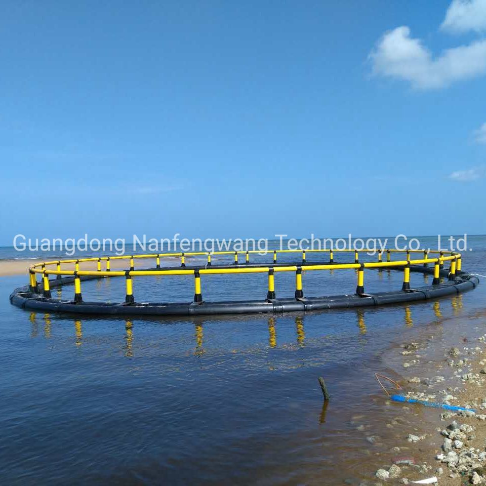 New Design We Supply Installation Service for You of Our PE Bracket Square HDPE Cage for Fish
