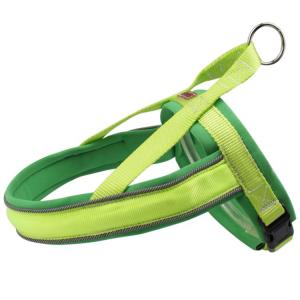 Wholesale Nylon Adjustable Light Up Led Dog Harness Rechargeable Soft Outdoor Flashing from china suppliers