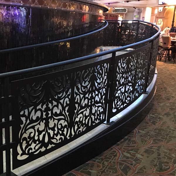 Balustrades Aluminum Handrail Metal Baluster Modern Fence Indoor Ms Parapet