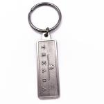 Fashion Personalized Bottle Opener Keychain , Custom Shape Metal Keychains