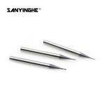 HRC50 Tungsten Micro Solid Carbide End Mills 2 Flute 1.1mm Ball Nose Milling