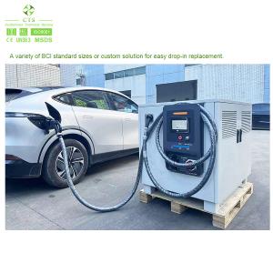 Wholesale CTS 44kW DC EV Portable Fast Charger 30kW 60kW Car Charger with Lithium Battery from china suppliers
