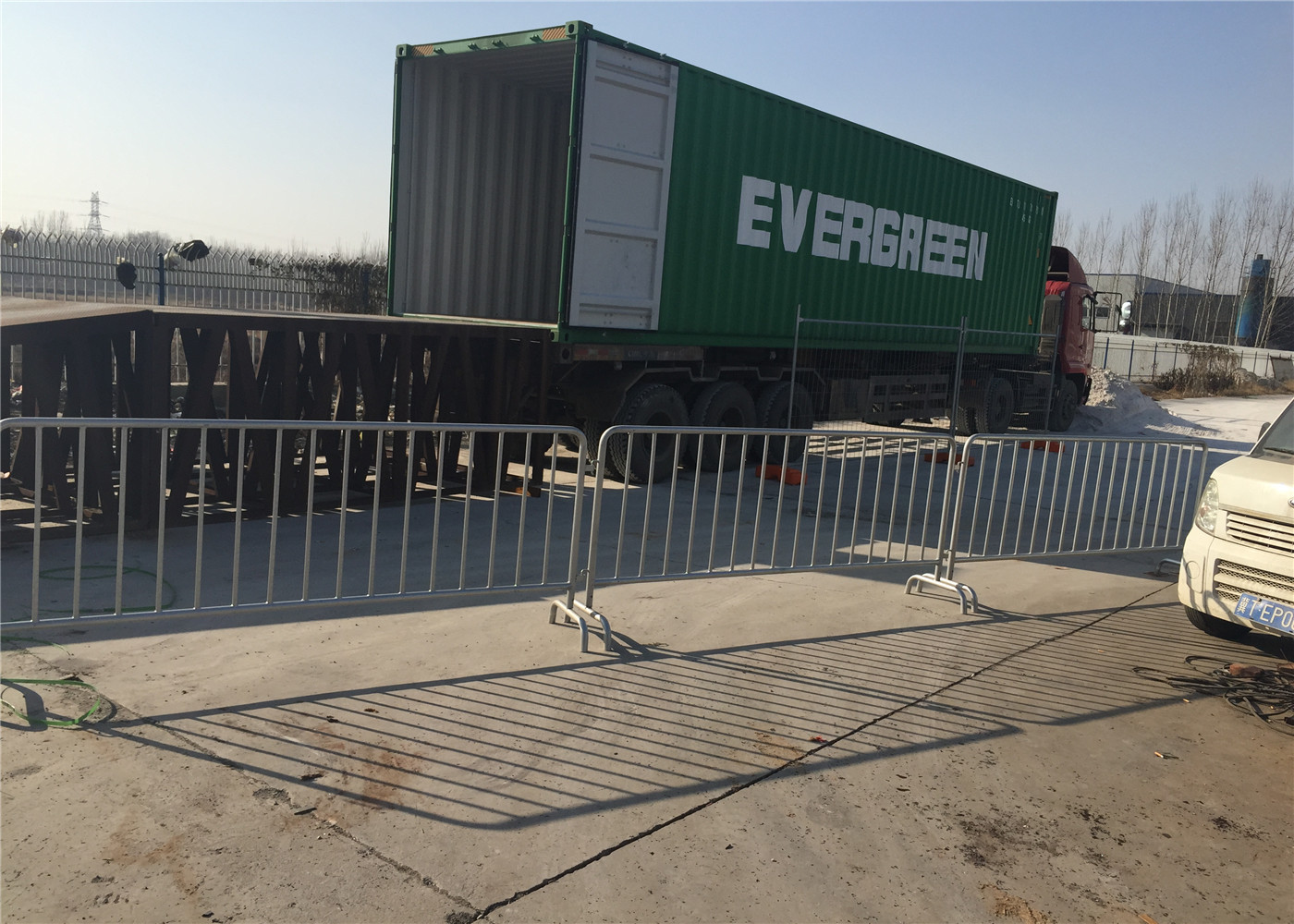 Customized Road/Traffic/Event Steel Crowd Control Barrier