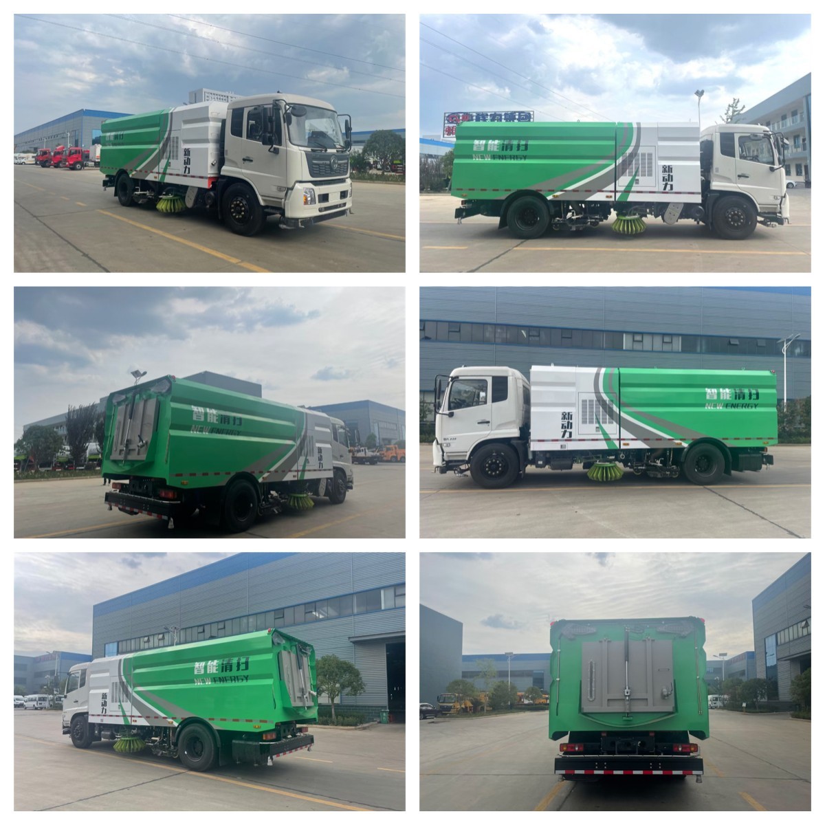 16 cbm Dongfeng 190hp Eu 3 to Eu 5 Engine High Pressure Road Jetter truck for street clean