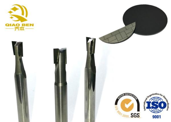 PCD Artificial Polycrystalline Diamond Cutting Double Edge Milling Cutter Ultra