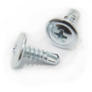 Wholesale SS 410 Self Drilling Sheet Metal Screws M4.2 x 25mm Modified Truss Head Screws from china suppliers