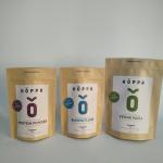Stand Up MPET CMYK Coffee Bean Packaging Bags 200 microns