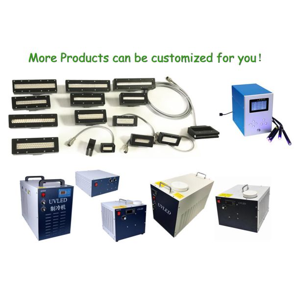 Epileds LED Chips UV LED Curing Lamp With Chiller For UV Printing Machine