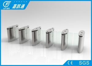 Wholesale Sliding Turnstile Security Systems Vistor Managment , Train Rfid Reader Stainless Steel Turnstiles from china suppliers