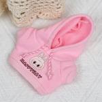 Luxury 17cm Pull Cloth Doll for Boys Famous Heart Macaron Labubu with Vinyl Face