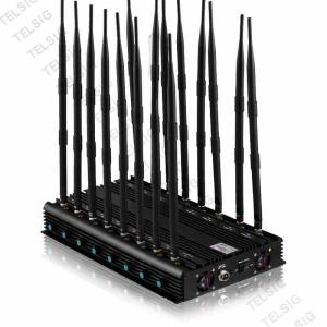 Wholesale Omni Directional High Power Mobile Phone Jammer 16 Bands Multi Use Powerful from china suppliers