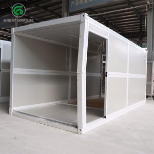 China Kitchen Toilet Bathroom Prefabricated Folding Container House Single Side Wall Single Door on sale