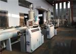 16 - 800mm PE Pipe Extrusion Line SJ30 / 25 Color Line Marking Co Extruder