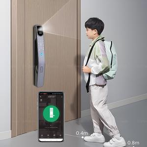 Wholesale Tuya Fingerprint Biometric Face Recognition Door Lock Smart Password Card Key Access from china suppliers