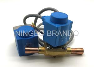 Wholesale Normally Closed EVR Refrigeration Solenoid Valve Air Conditioning , Solenoid Operated Valve from china suppliers