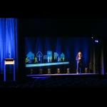 160° View Angle 3D Hologram Projection Stage Pepper Ghost Illusion Musion