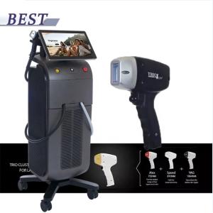 Buy cheap Soprano Titanium Laser Hair Removal Machine 3 Wavelength 755 808 1064 All Skin from wholesalers